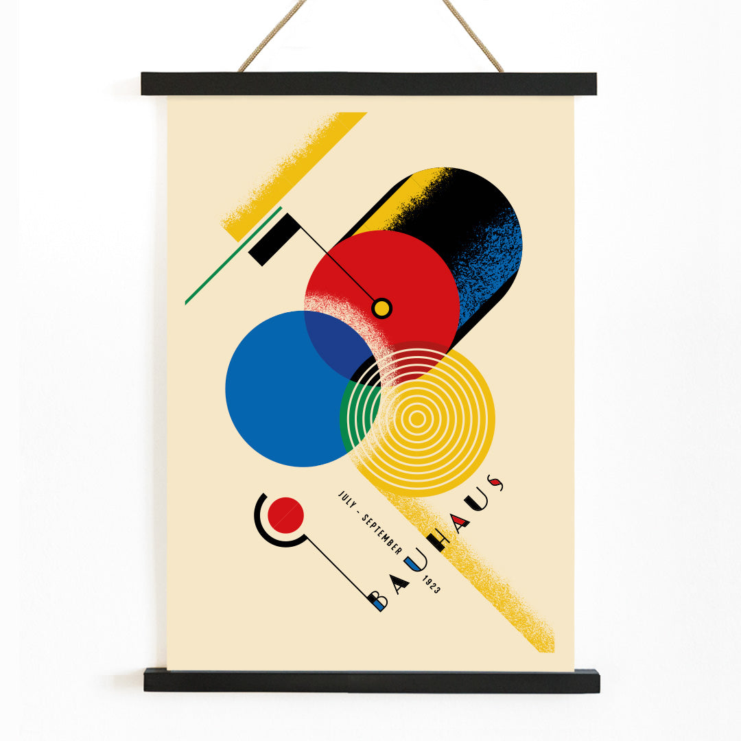 , with wooden magnetic frame on white background