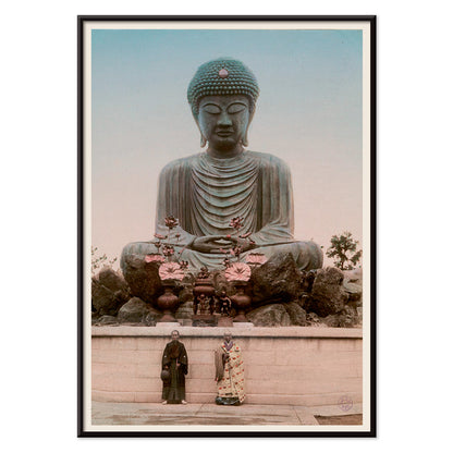 , with black aluminium frame on white background