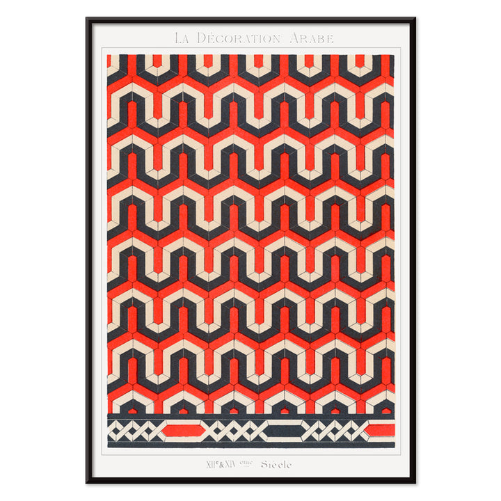 , with black aluminium frame on white background