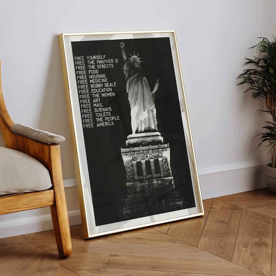 , framed and displayed in home decor